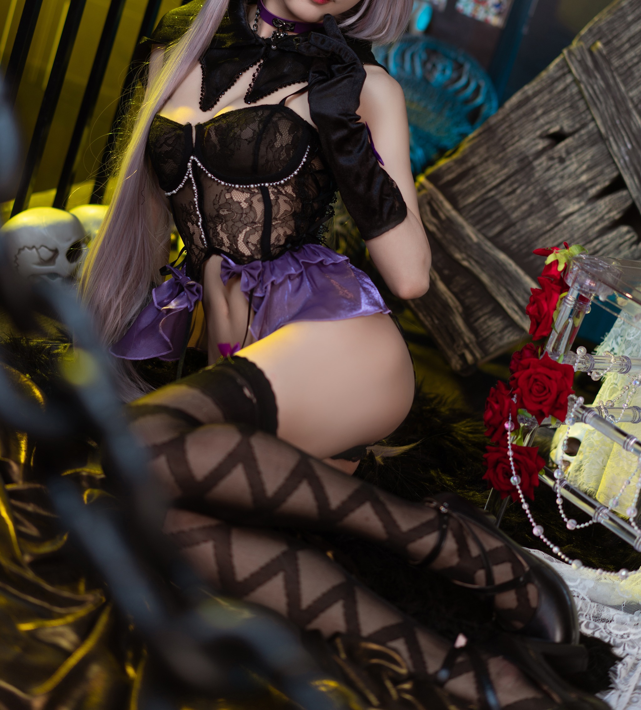 阿包也是兔娘 - NO.042 午夜瞌睡魔女 [40P]-XikXak